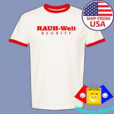 RWB Rauh Welt Begriff Racing Tuner Men's Ringer Red Size S to 3XL