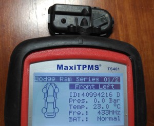 1 NEW DODGE RAM Jeep Cherokee 2014-2018 TIRE PRESSURE ...