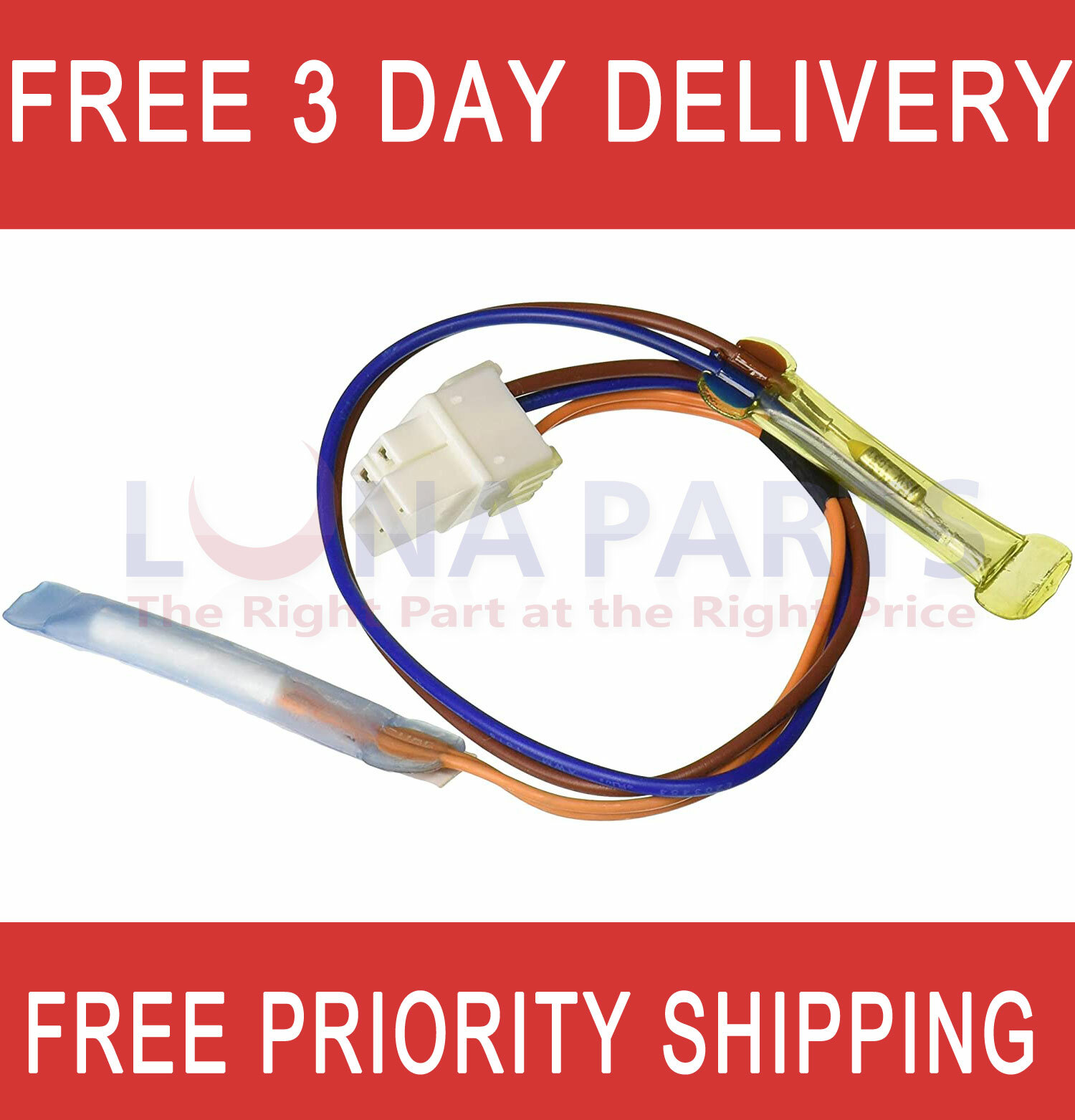 6615JB2005H Temperator Sensor for LG Kenmore Refrigerator AP4438477 PS3529340