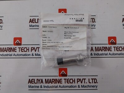 Spm Instrument 44000 Shock Pulse Transducer