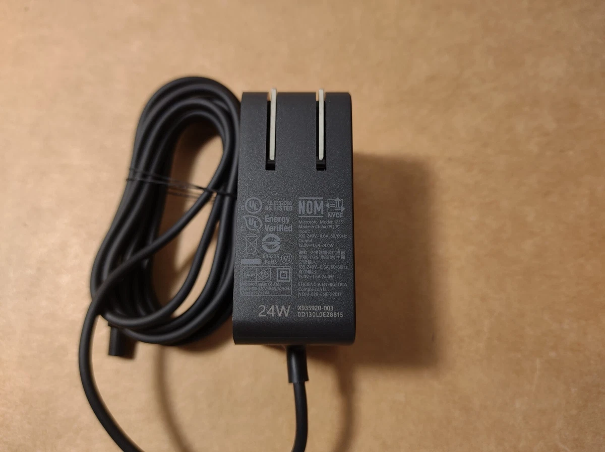 GENUINE Microsoft Surface 24W Power adapter for Surface go - KVG-00001 |  eBay