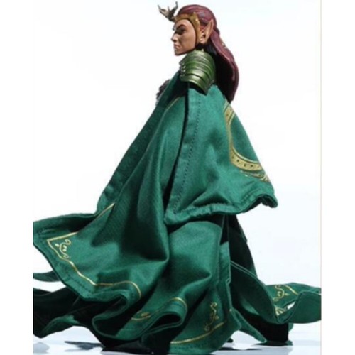 Set mantello verde personalizzato 1/12 per action figure Mythic Legions Elf serie 6"/6,5" - Foto 6 di 11