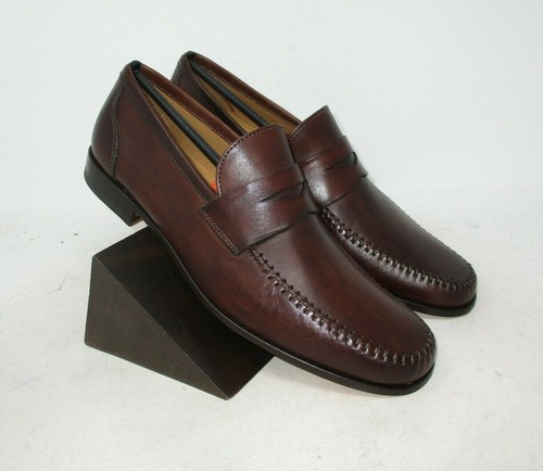 Magnanni Ramos Brown Loafers size 8.5 