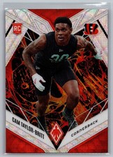 Cam Taylor-Britt 2022 Panini Phoenix LAVA #185 Football Card NFL RC Rookie /175