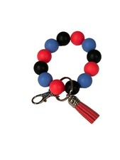 Stretchy Hand Beaded Keychain Wristlet