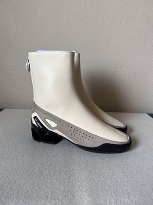 Raf Simons Cycloid 4 - Size 41 - Cream Black - Brand New Men's Boots