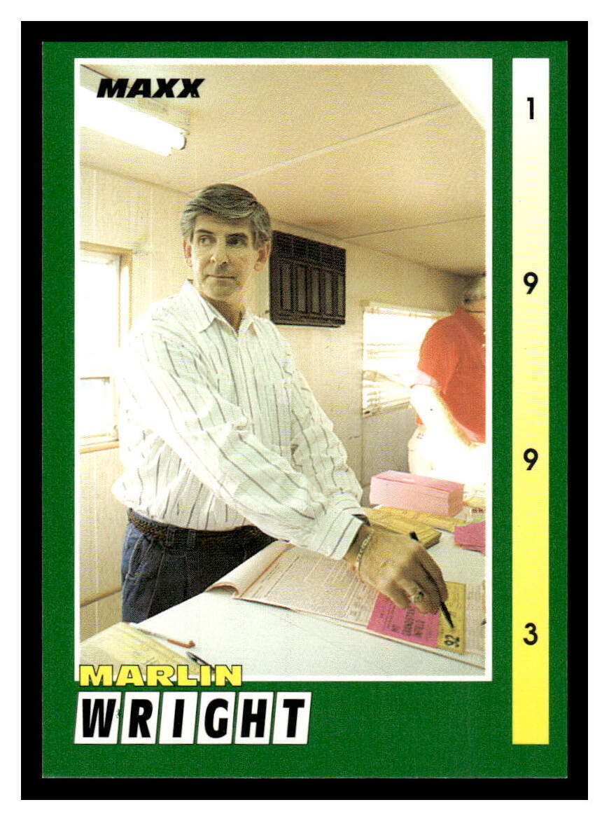 1993 Maxx #242 Marlin Wright