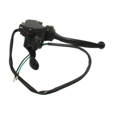 Thumb Throttle Accelerator Handle Brake Lever For 50cc-250cc