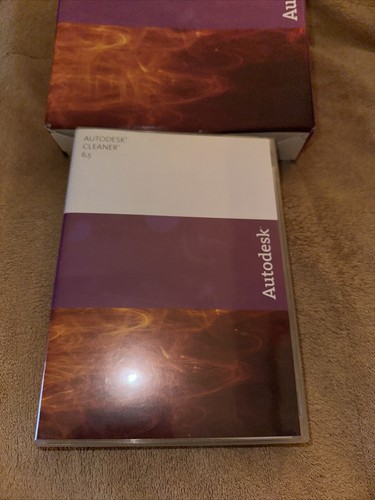 Autodesk Cleaner 6.5 English Language For MAC (DVDs only) W/ Code Guide - Picture 2 of 8