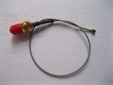 100pcs Grey IPX U.FL 1.13 to RP-SMA Female Antenna WiFi SMA Calbe 15cm