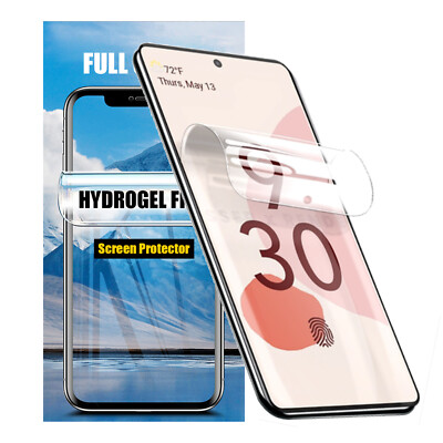 3 PCS Hydrogel Screen Protector Soft Film For Google Pixel 9 Pro XL 8 7 6 7A 8A