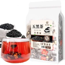 Five Black Tea Mulberry Black Goji Berry Wolfberry Tea Wu Hei Tea Bag 250g