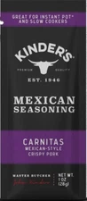Kinder's Carnitas Seasoning - 1 oz