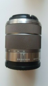 Sony E 18-55mm f3.5-5.6 SEL1855 E OSS Silver Lens