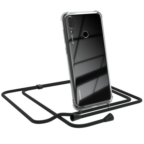 Do Huawei Y7 2019 Y7 Prime 2019 Etui na pelerynę z paskiem Łańcuch na telefon komórkowy Ochrona Silikon - Zdjęcie 23 z 26