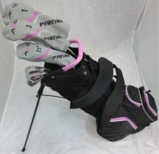 NEW Womens Petite Golf Set Driver Wood Hybrid Irons Putter Ladies Clubs + Bag