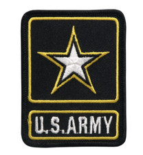 US ARMY STAR LOGO EMBROIDERED PATCH