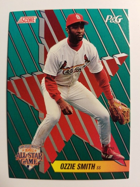 Ozzie Smith St Louis Cardinals 1992 P G All Star Game Baseball Card EBay