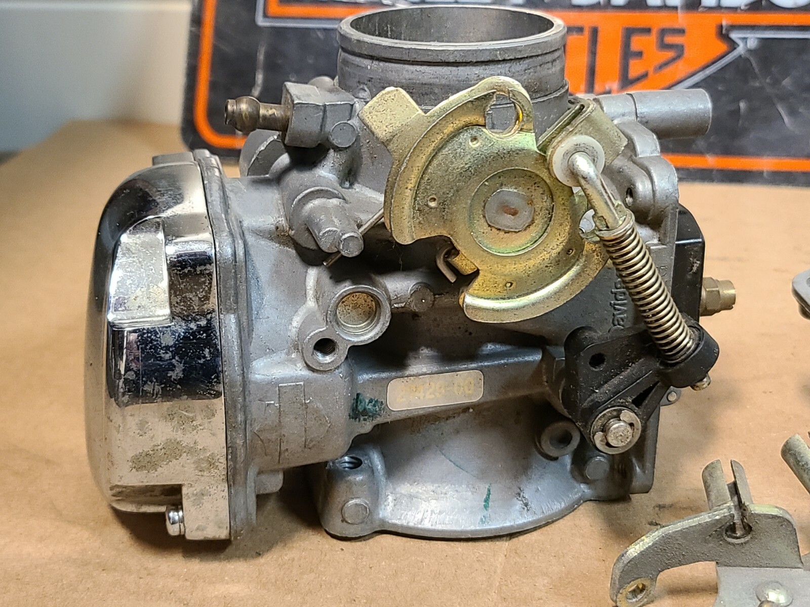 Harley Davidson 2000 Softail Deuce Keihin Carburetor For Parts 2742900