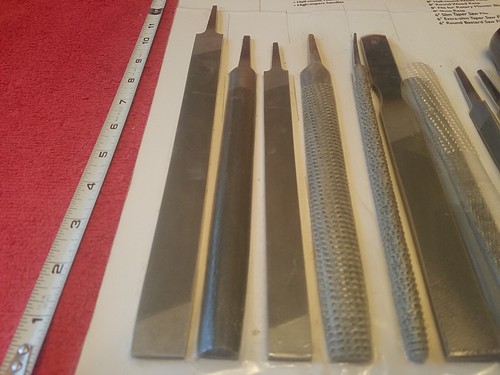 PITTSBURGH 12 PC FILE & RASP SET 97070 NOS - Picture 4 of 8