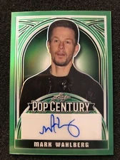 2024 Leaf Metal Pop Century MARK WAHLBERG Auto Green Prismatic 1/1