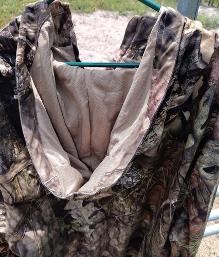Mossy Oak Hunting JACKET Camo MENS 3X Scent Control Lightweight HOOD - Picture 5 of 6