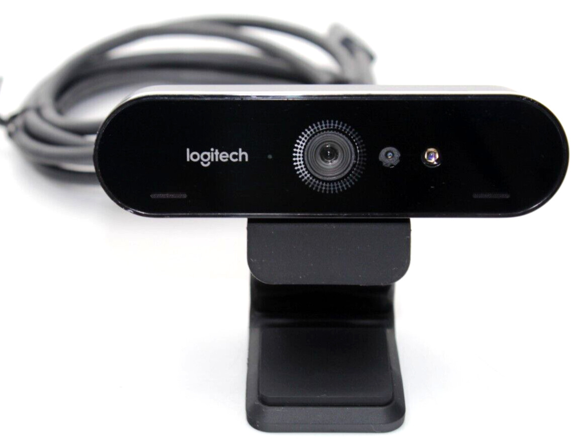 flov bekendtskab læser Logitech Brio 4K Webcam V-U0040 MSIP-REM-DZL-V-U0040 w/ USB-C to USB 3.0  Cord | eBay