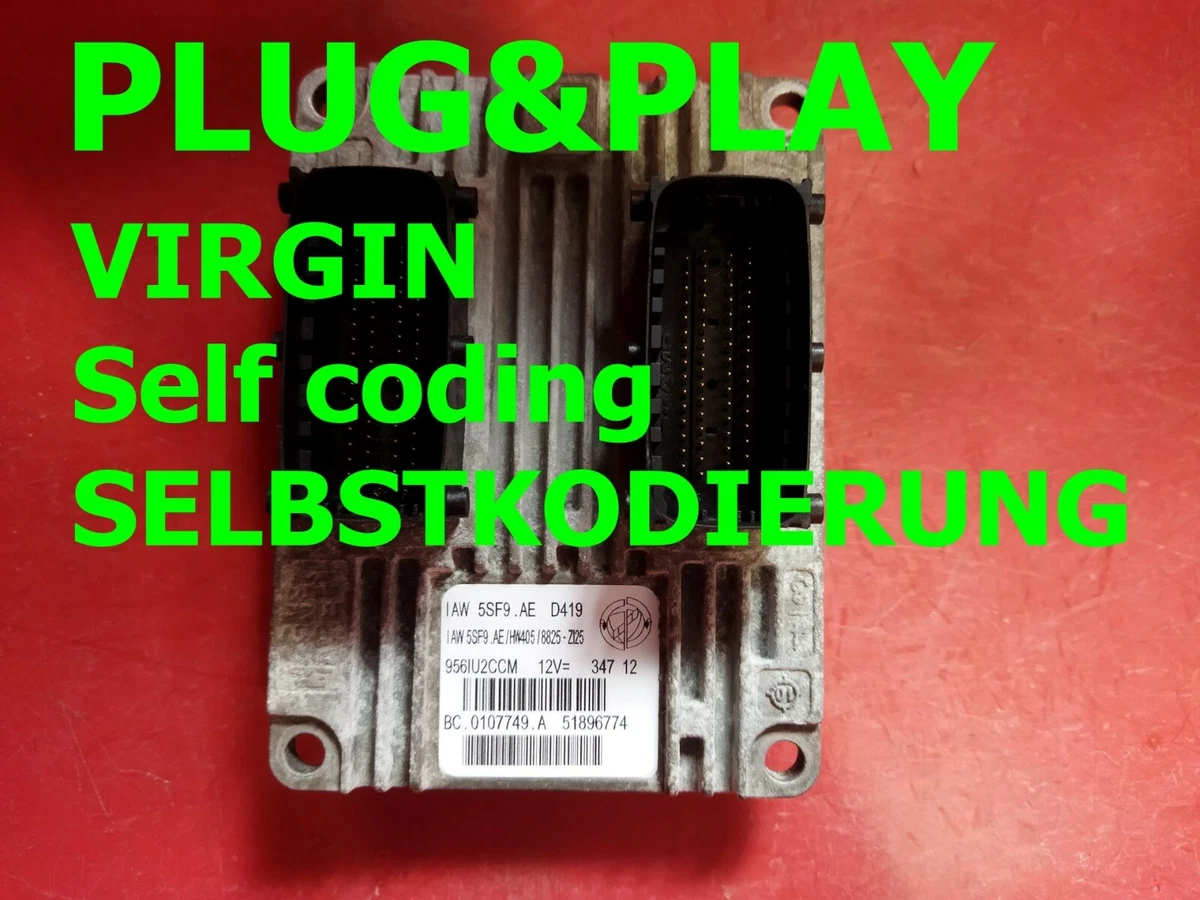 Plug&Play/VIRGIN Fiat Punto Evo 1.2 51896774 - IAW5SF9.AE 