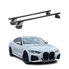 Menabo Dachtr�ger Grundtr�ger f�r BMW 4er G26 Gran Coupe 2020-2026 Stahl Schwarz