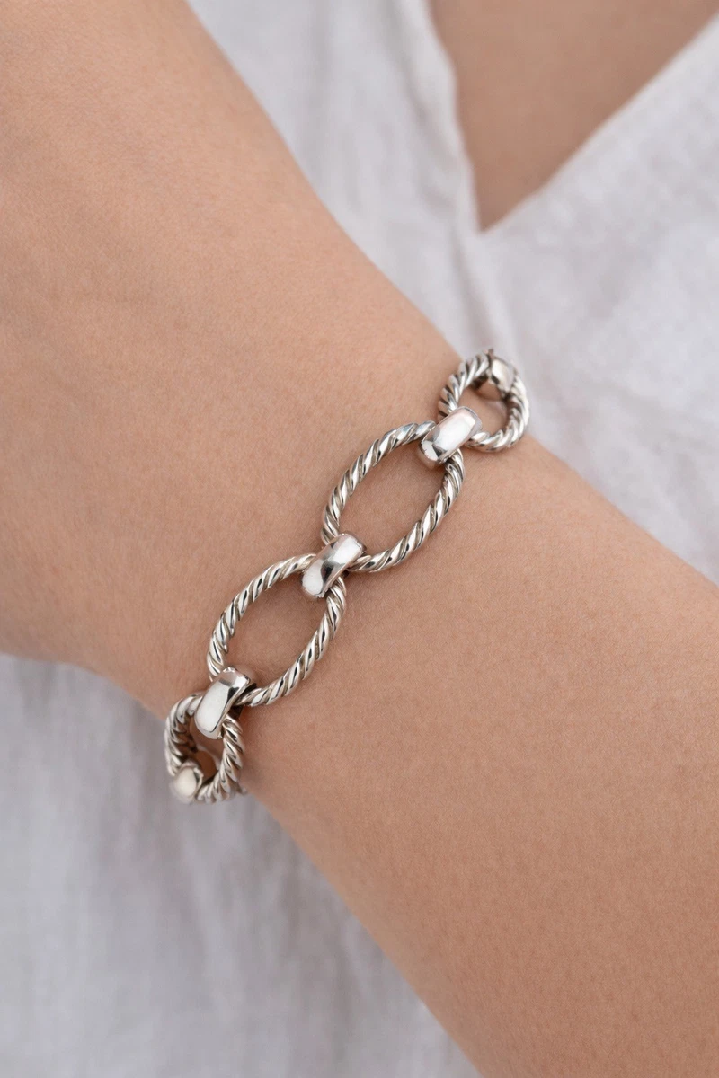 アクセサリー Tiffany bracelet twist rope silver925 Tiffany & Co. twisted rope bracelet in 18k & sterling silver