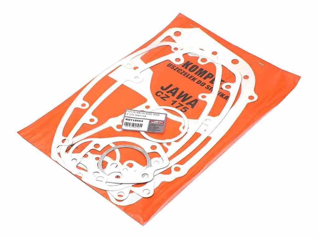 Joint Jawa CZ 175 complet en carton de carter moteur pour moto de collection