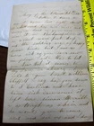 1863 Civil War Letter 2nd NH Pittsburg Samuel Wright Army of the Potomac snow