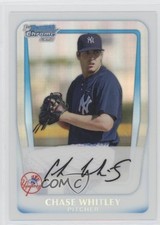 2011 Bowman Chrome Prospects Refractor 152/500 Chase Whitley #BCP155 y0q