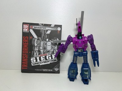 Transformers Siege Spinister mit Anleitung