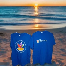 STOP N SHOP EMPLOYEES MENS TSHIRT SIZE LARGE=NEVER WORN LOT OF 2