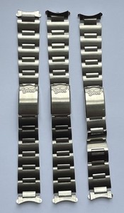 BRACELET VINTAGE NEUF DE MARQUE OGIVAL EN ACIER @ 18 MM LARGEUR @ STOCK ANCIEN