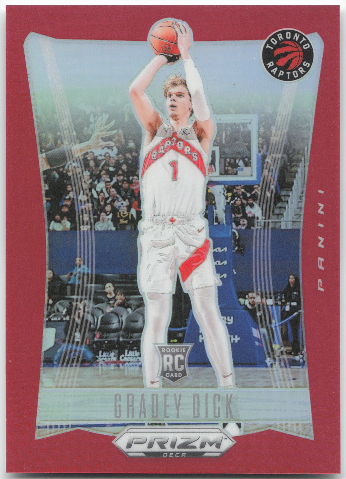 2023-24 Panini Prizm Deca #160 Gradey Dick Prizms Red #/199