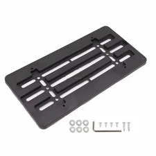 License Plate Tag Holder Mount Relocator Adapter Bumper W/ Screws for INFINITI