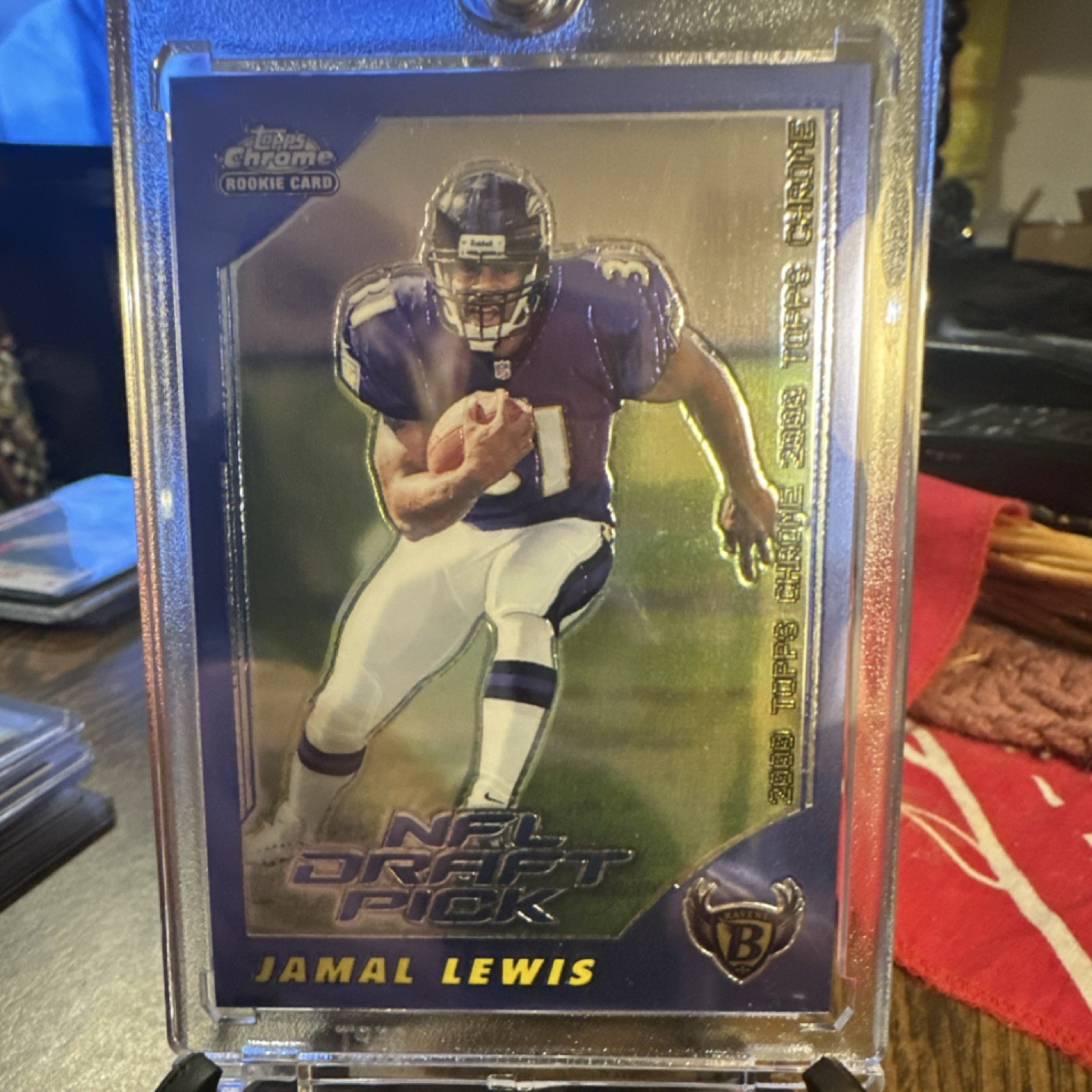 2000 Topps Chrome Jamal Lewis Rookie Serial #248/1650 Baltimore Ravens NFL