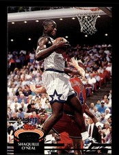 1992-93 TOPPS STADIUM CLUB #247 SHAQUILLE O'NEAL RC MAGIC