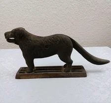Vintage Cast Aluminum Dog NUT CRACKER 