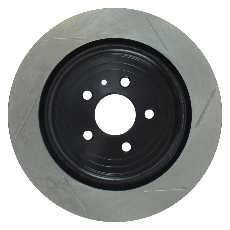 For Ford Police Interceptor Utility 13-19 Brake Rotor Sport Slotted 1-Piece Rear Foto 4 de 4