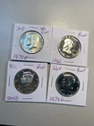 70 D 70  S 40 Percent Silver Kennedy Half Dollars And A Proof Kennedy And Frank