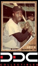 1962 Topps #153b Pumpsie Green Boston Red Sox Excellent