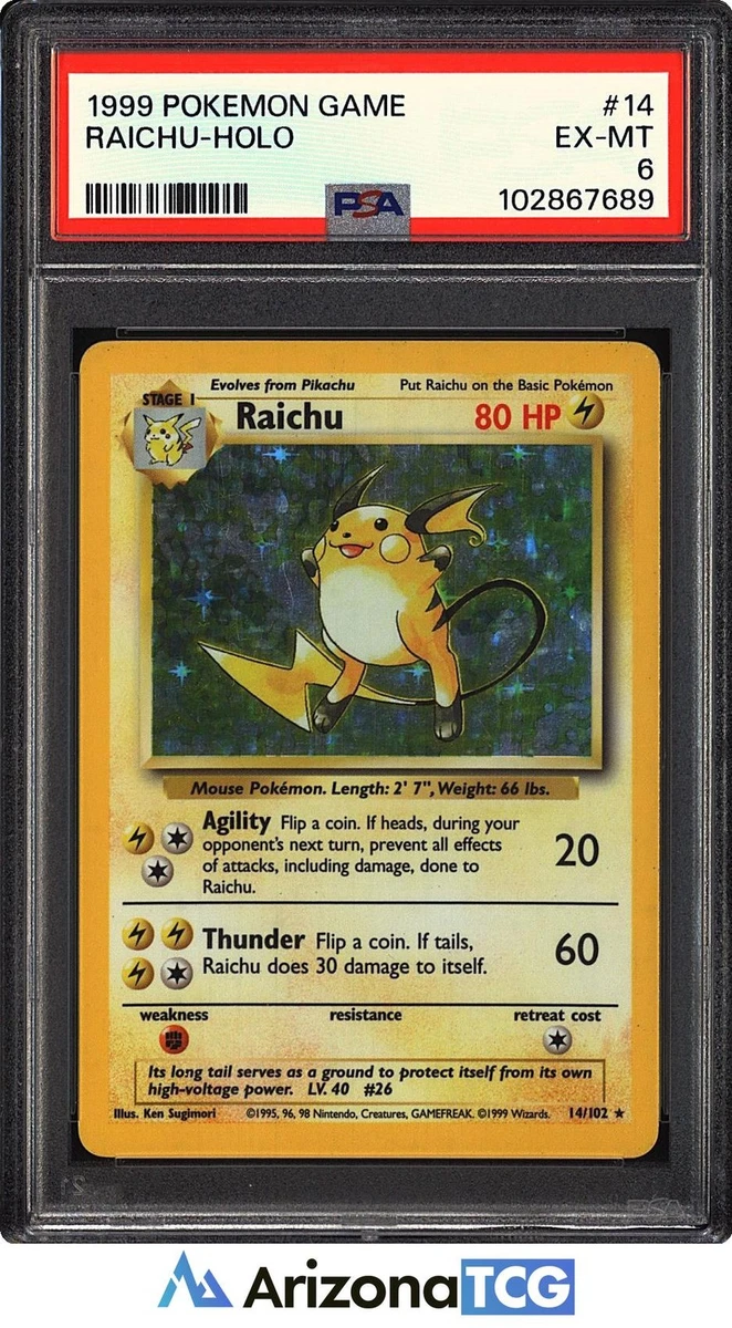 Pokémon Base Set Pokémon TCG Grade 6 Individual Collectible Card