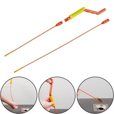 Drain Weasel Anti-Clog Tool Kit Remover Unblocker Hair Catcher Kitchen Bathroom