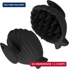 Silicone Scalp Massager Hair Growth Hair Scrubber Scalp Stimulator Exfoliator