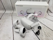 Meta Quest 2 128gb w/ straps, power supply, cords, good condition