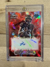 2023 Bowman U Chrome Sapphire Jordan Travis Auto 1/5 Sapphire Selections SSP FSU