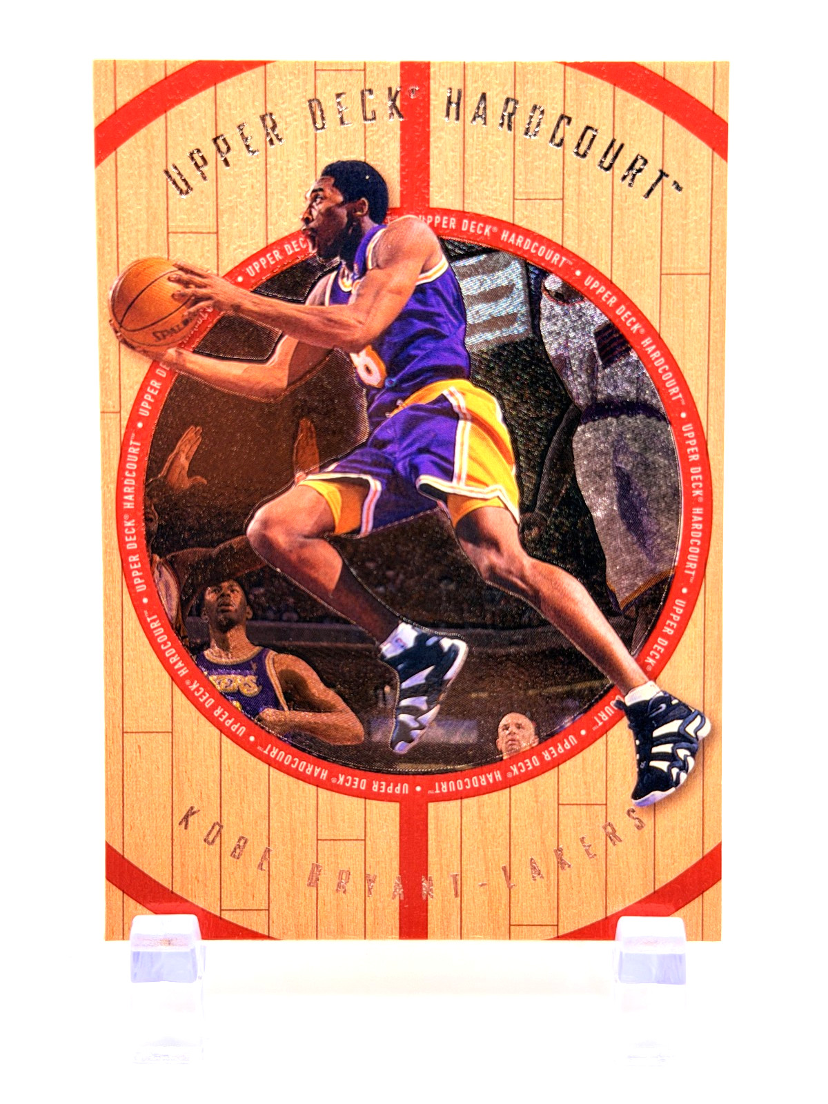 Kobe Bryant Upper Deck Hardcourt 1998 Insert #8-G Los Angeles Lakers NBA